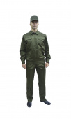 Куртка и брюки летние защитного цвета (нового образца) модель 848-22