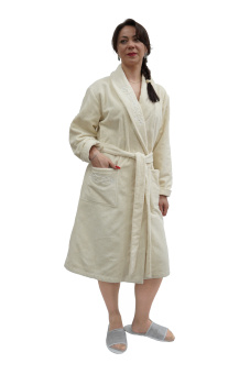 Халат женский махровый